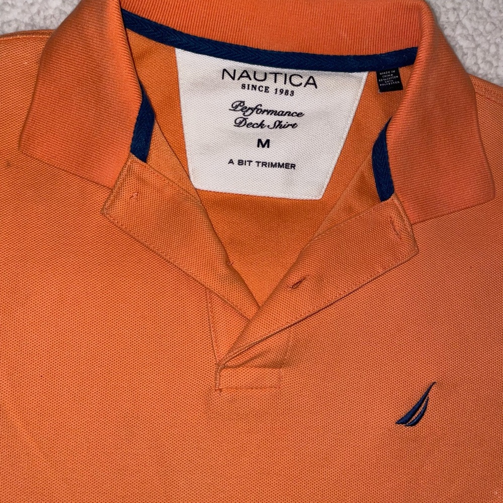 Orange Nautica Polo shirt